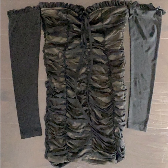 Black sheer midi dress🔥 - Picture 3 of 12